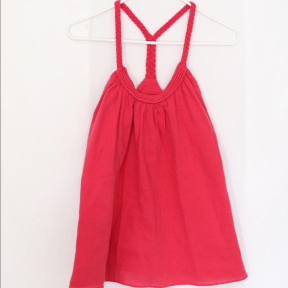 Anthropologie Tops - One September Anthropologie pink tank top cami